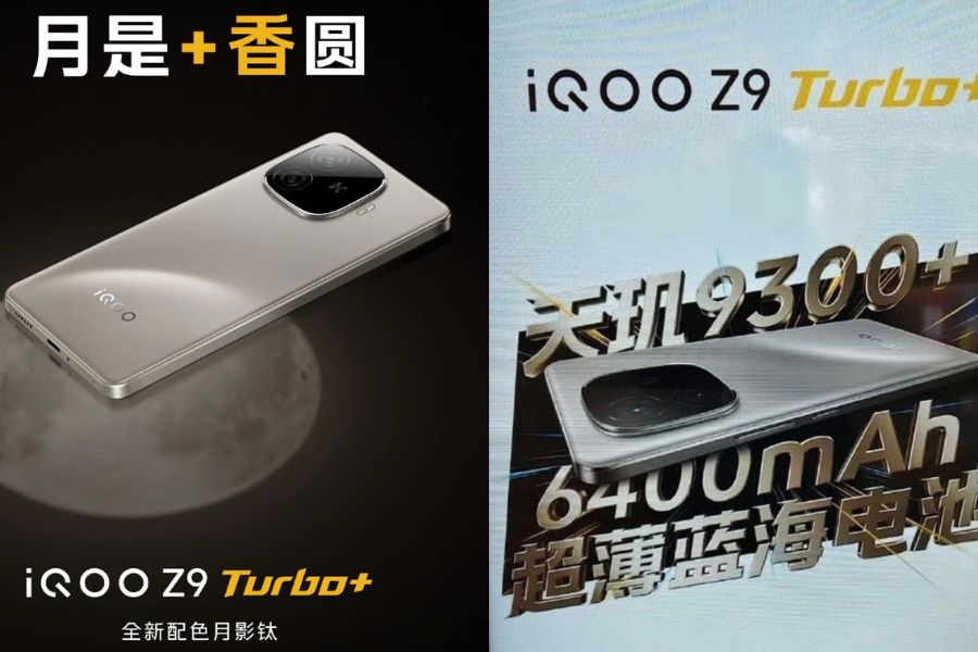 iQOO Z9 Turbo Plus sắp ra mắt: Chip Dimensity 9300+, pin 6.400 mAh, màn hình 144Hz, giá dưới 7 triệu đồng