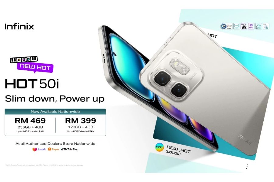 Infinix Hot 50i: Smartphone màn hình 6.7 inch, camera 48MP, giá chỉ 2.7 triệu