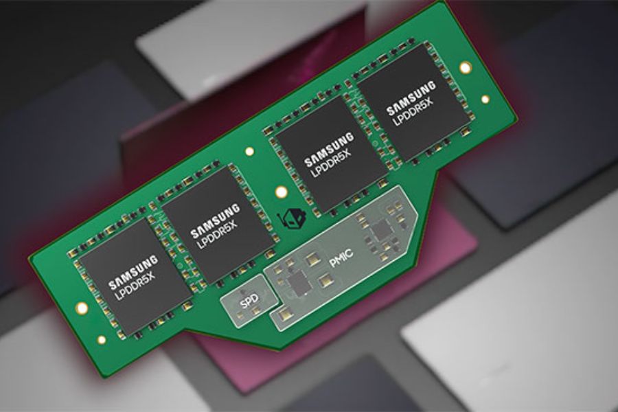 Samsung ra mắt chip DRAM LPDDR5X: Hiệu suất vượt trội và thiết kế đột phá