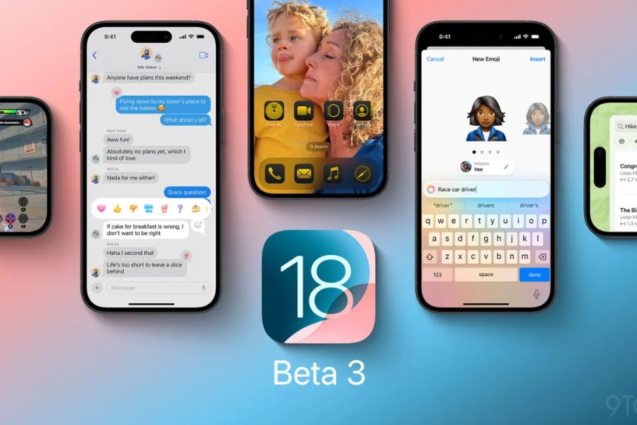 Bản cập nhật phần mềm iOS 18.1 Beta 3