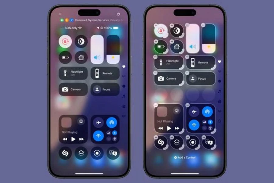 iOS 18 sắp ra mắt:Trung tâm điều khiển được thiết kế lại