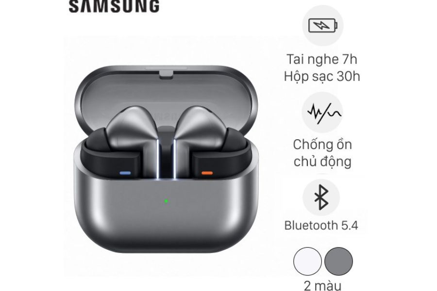 Galaxy Buds 3: Đột phá về thiết kế, hiệu suất âm thanh và công nghệ AI tiên tiến
