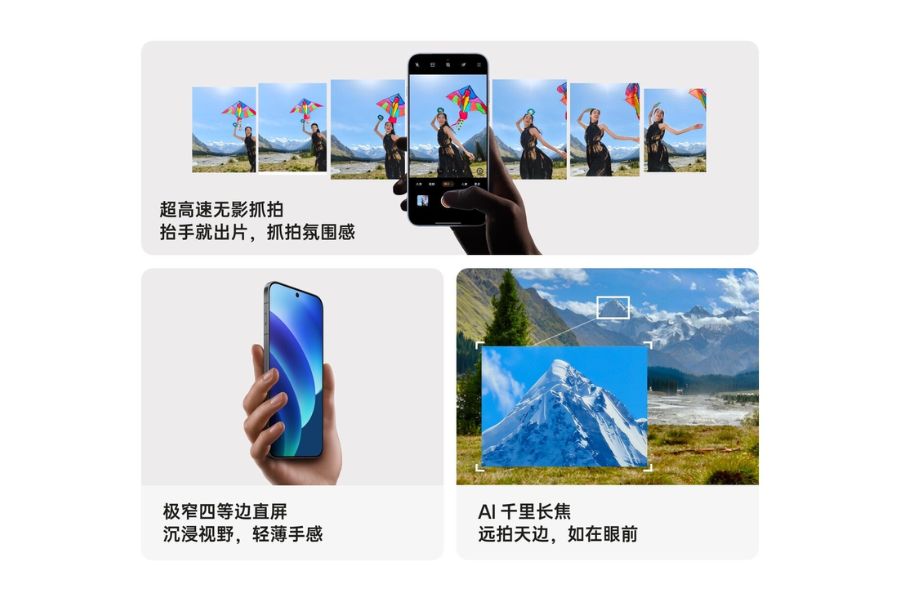 Hiệu năng hiển thị và camera đột phá