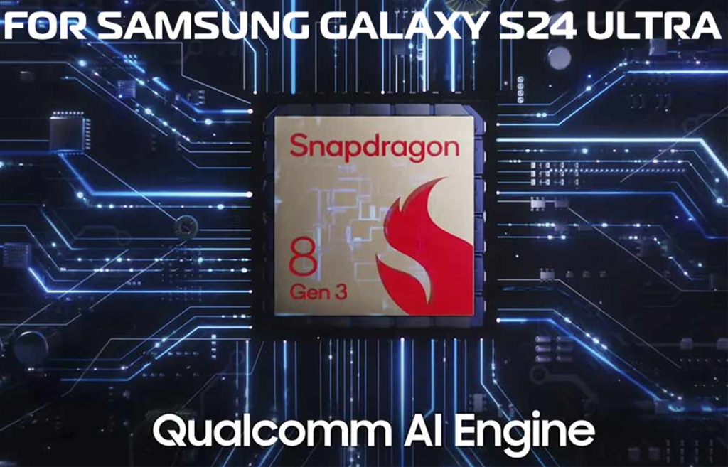 con chip của Galaxy S24 Ultra