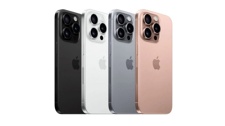 Các tùy chọn màu cho iPhone 16 Pro và iPhone 16 Pro Max