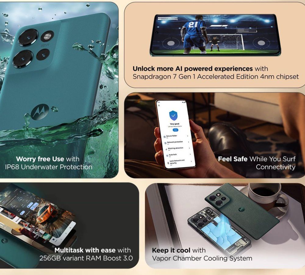 Motorola Edge 50: Smartphone cao cấp với thiết kế siêu mỏng và độ bền vượt trội