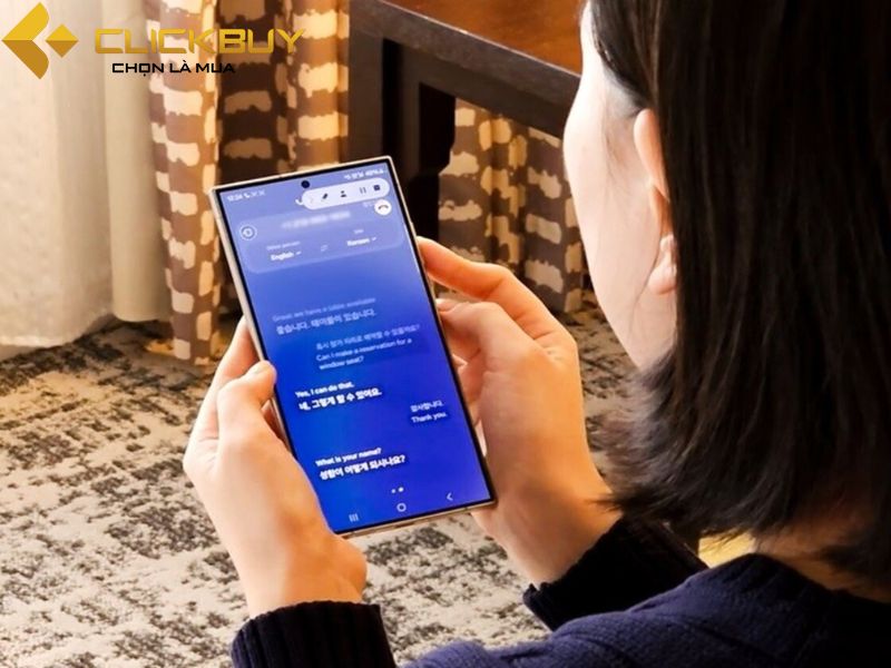 tính năng AI trên Samsung: Interpreter Mode