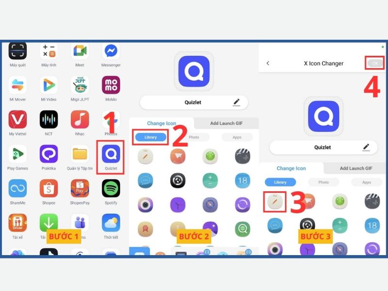 App đổi icon ứng dụng trên Android
