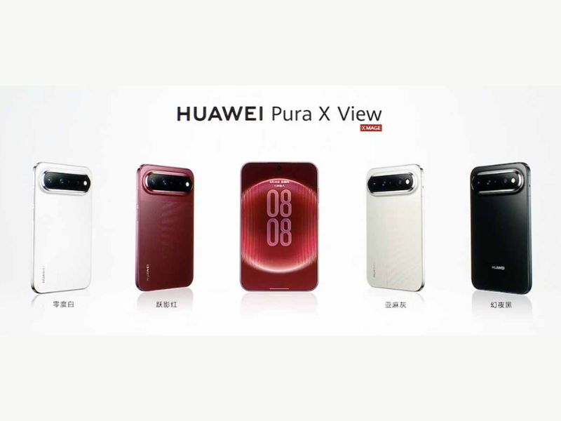 Bảng màu chính thức của Huawei Pura X View