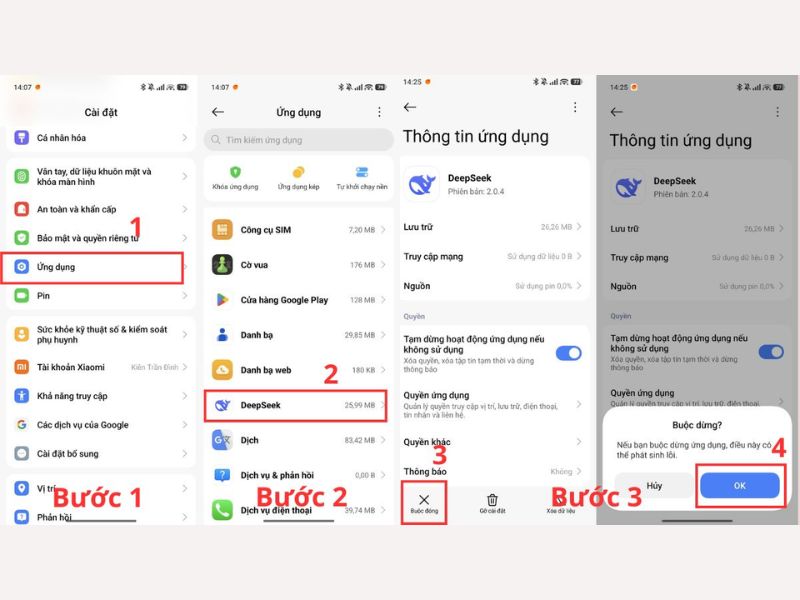 Cách sửa lỗi không mở được ứng dụng trên Android