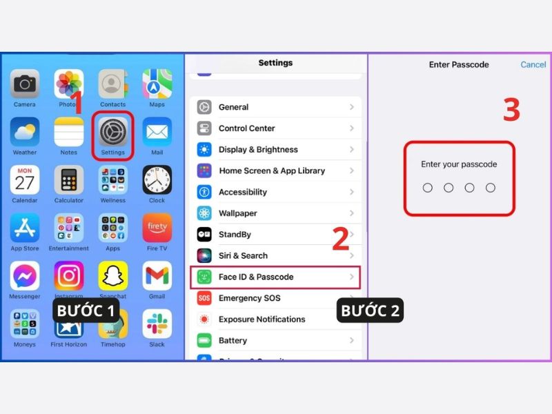 Tắt mật khẩu màn hình iPhone