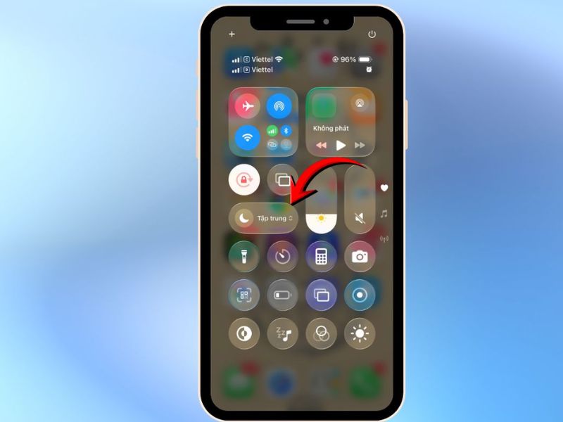 Hướng dẫn bật chế độ tập trung trên iPhone