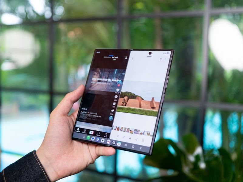 Cách chia đôi màn hình trên Galaxy Z Fold8 series