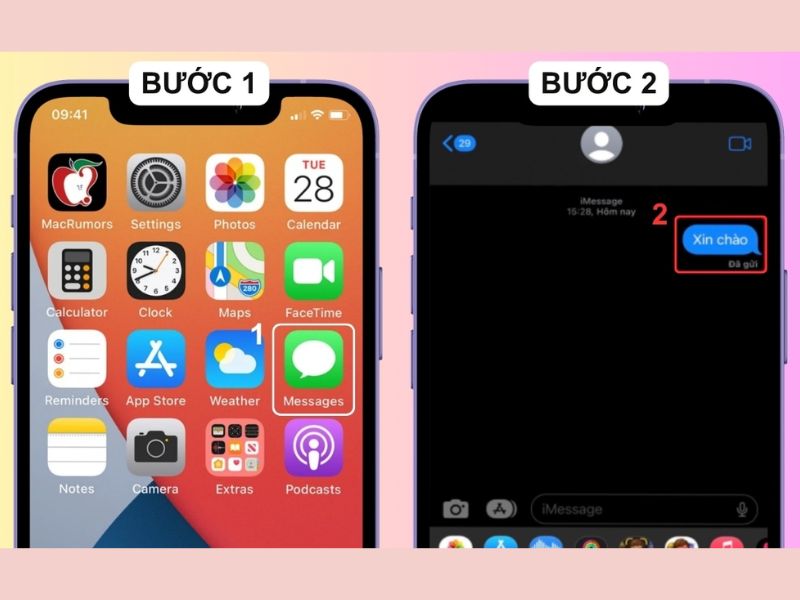 Chỉnh sửa tin nhắn đã gửi trên iMessage