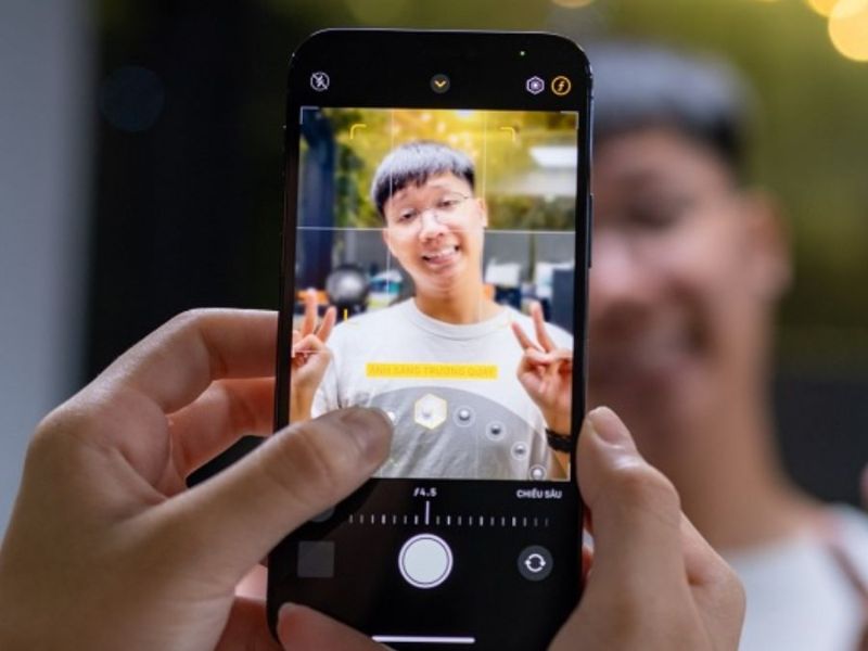 Đổi góc chụp trên iPhone