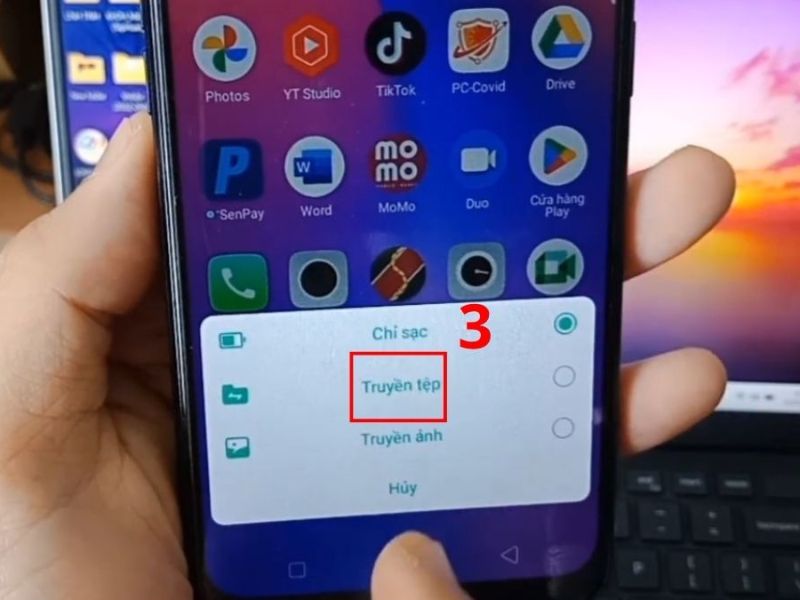 Truyền video từ điện thoại sang máy tính đơn giản