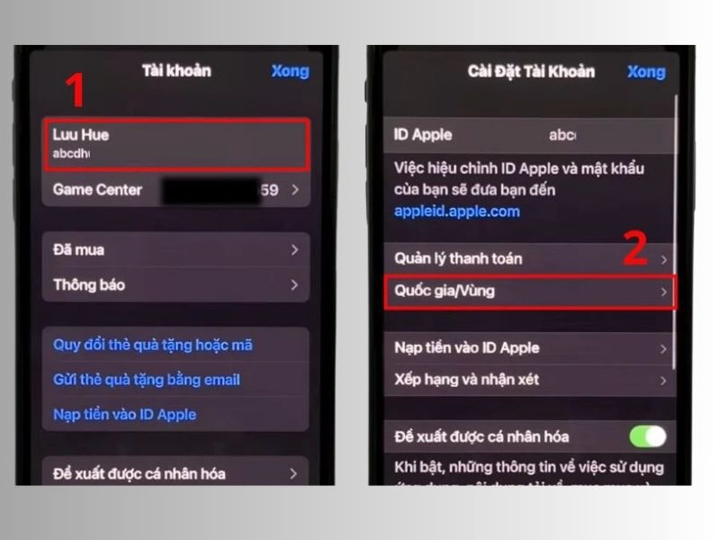 Cách chuyển vùng AppStore sang Mỹ trên iPhone