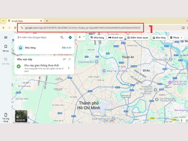 Cách định vị lô đất trên Google Maps