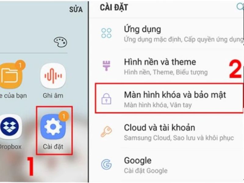 Cách đổi mã PIN khóa màn hình trên Android (Chung)