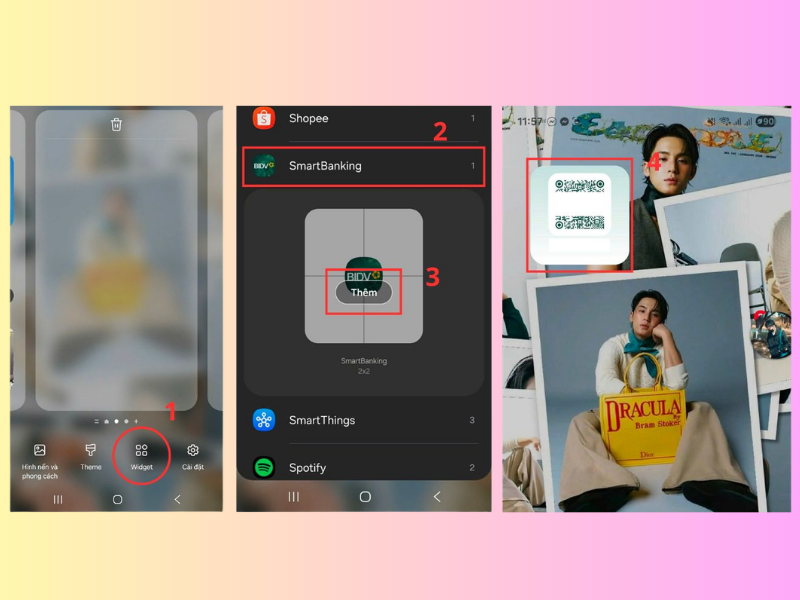 Hướng dẫn cách đưa mã QR ra màn hình điện thoại Android đơn giản