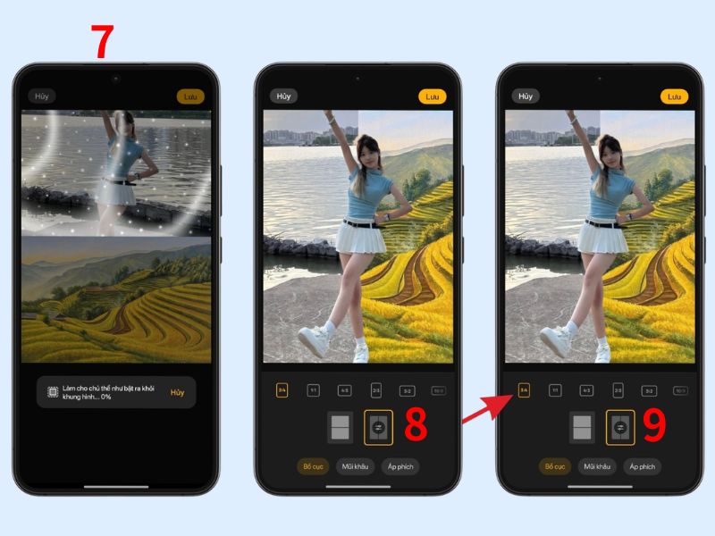 Hướng dẫn sử dụng AI POPout trên camera OPPO