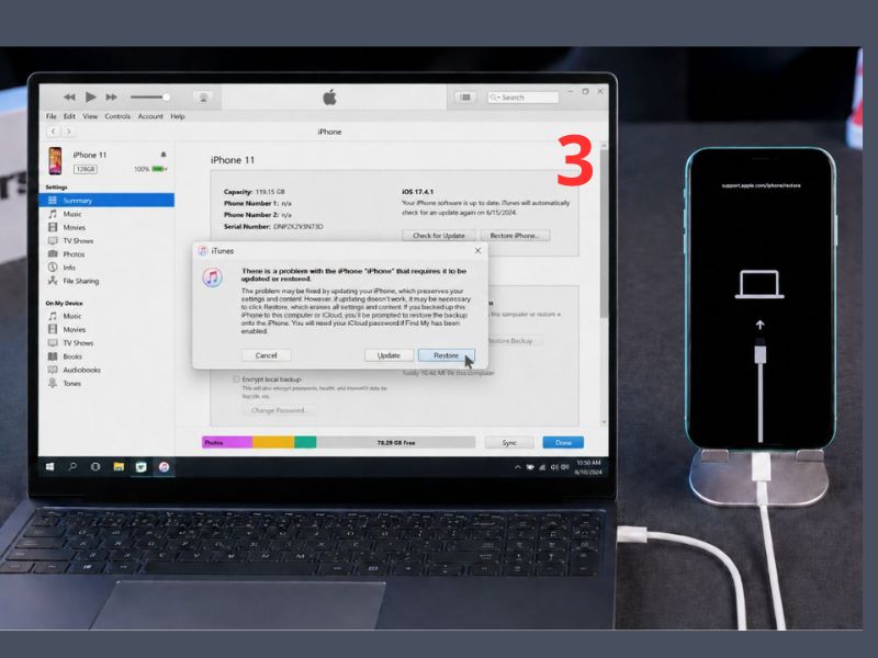 Chi tiết các bước hạ cấp iOS 27 xuống iOS 26