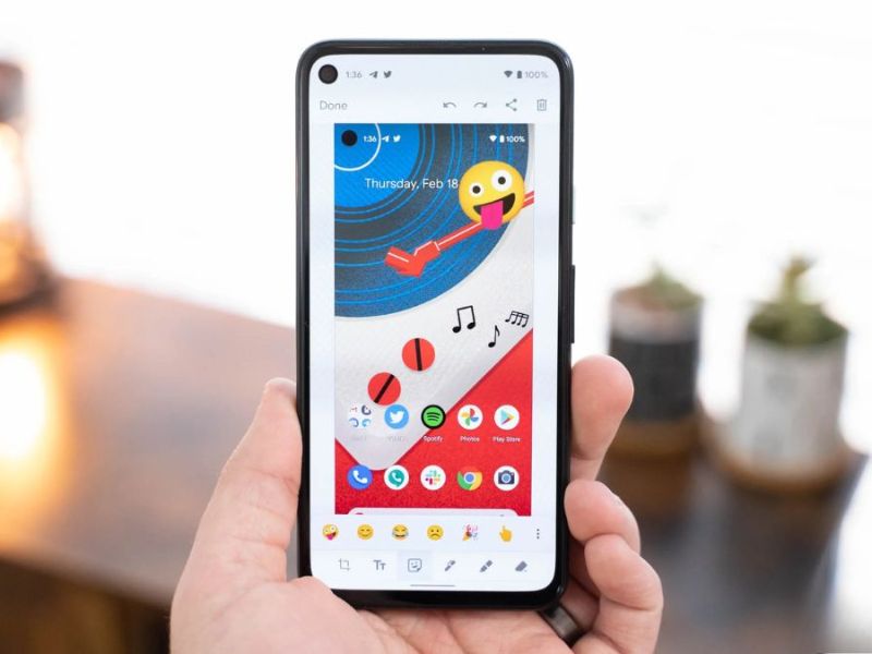 Cách khoanh ô vuông trong ảnh trên điện thoại Android
