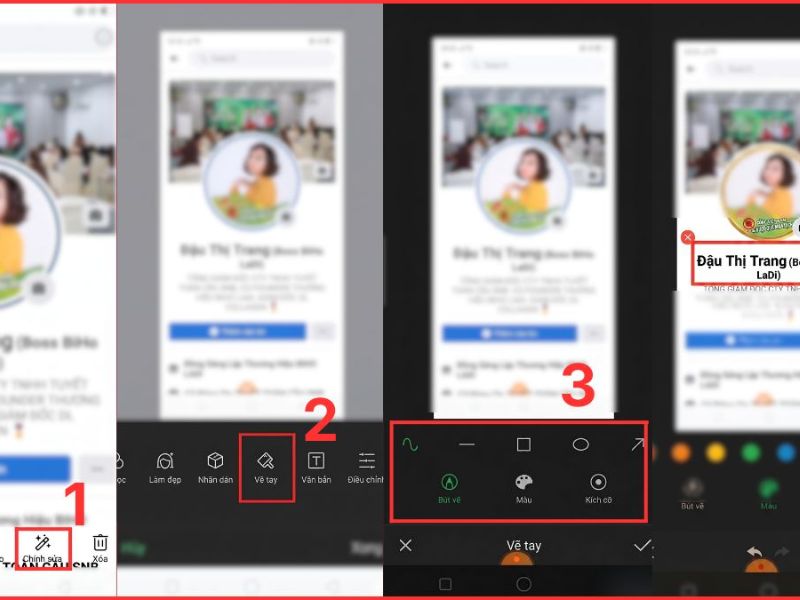 Cách khoanh ô vuông trong ảnh trên điện thoại iPhone
