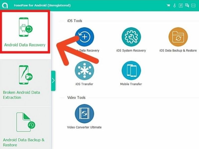 Cách khôi phục ghi âm Samsung bằng FonePaw