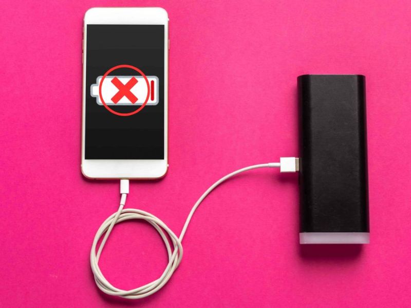 Cách kiểm tra nhanh khi sạc dự phòng không vào điện thoại