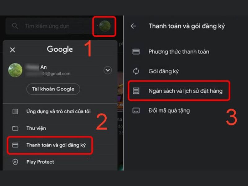 Cách liên hệ nhà phát triển để yêu cầu hoàn tiền