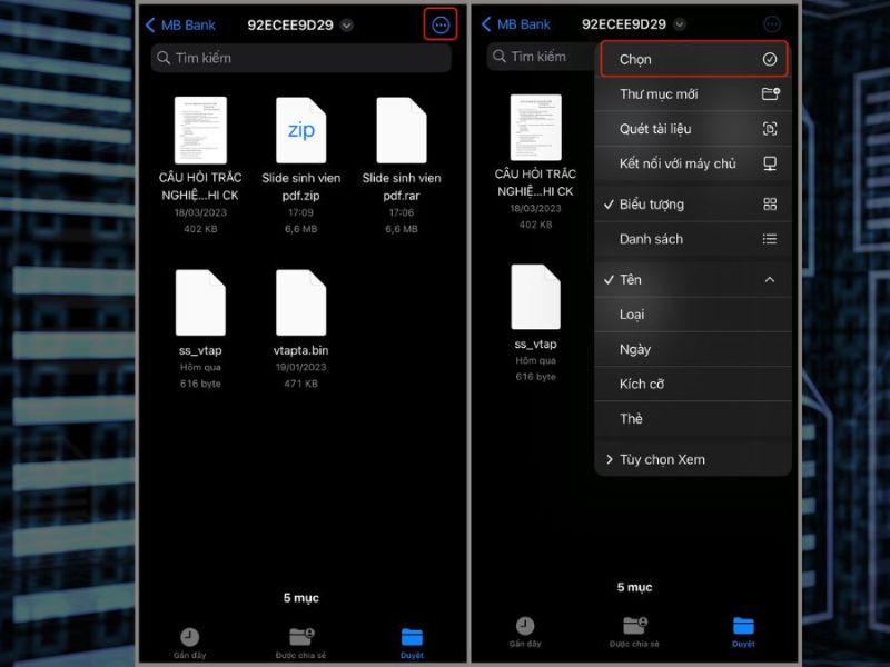 Cách mở File RAR trên điện thoại iPhone