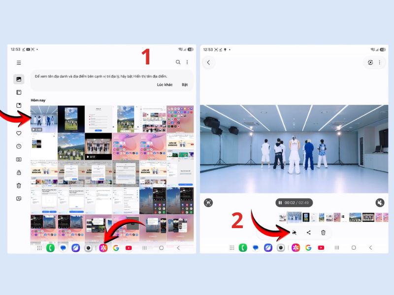 Hướng dẫn cách sử dụng Fancam AI trên Samsung Galaxy Z Fold8 Series