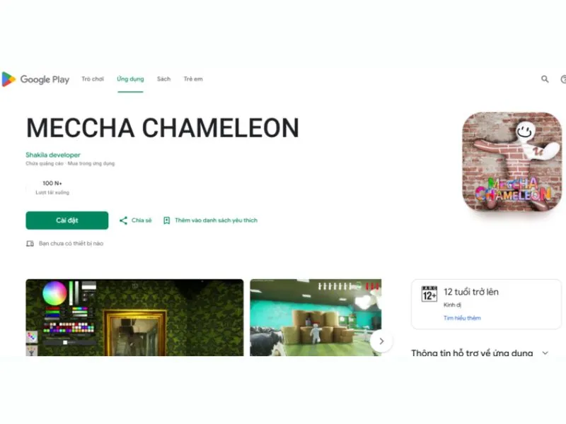 Hướng dẫn tải game Meccha Chameleon trên Android