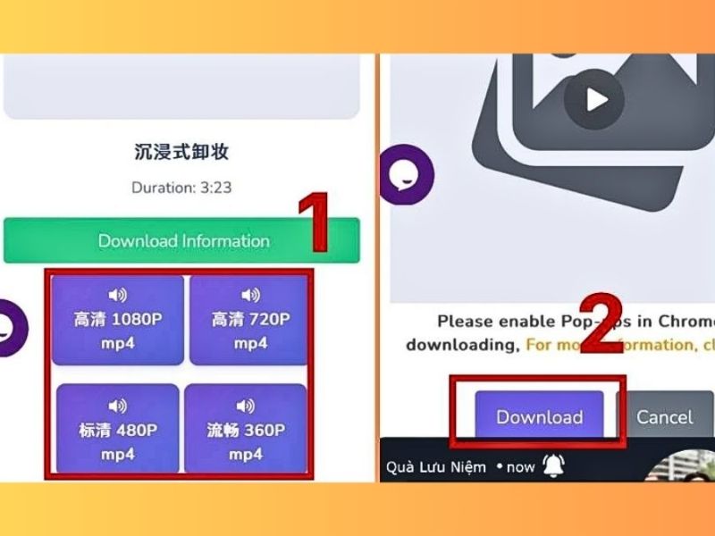 Hướng dẫn cách tải video Weibo trên điện thoại Android