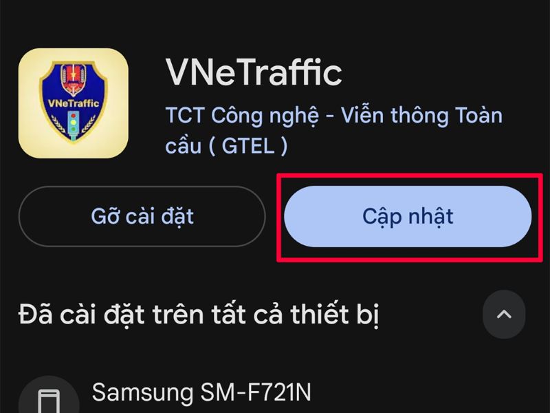 Cách tải VNeTraffic cho Android