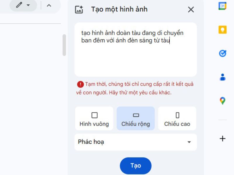 Cách tạo hình ảnh AI trong Google Docs bằng Gemini