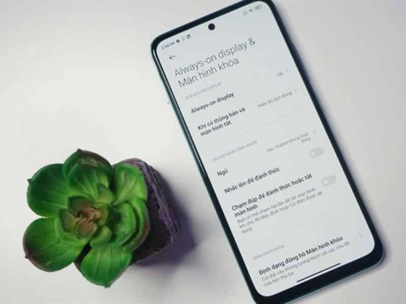 Hướng dẫn chạm 2 lần tắt màn hình điện thoại Xiaomi