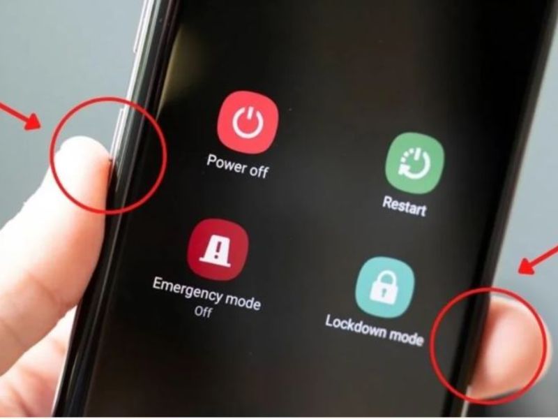 Hướng dẫn cách tắt nguồn điện thoại vivo bằng phím cứng