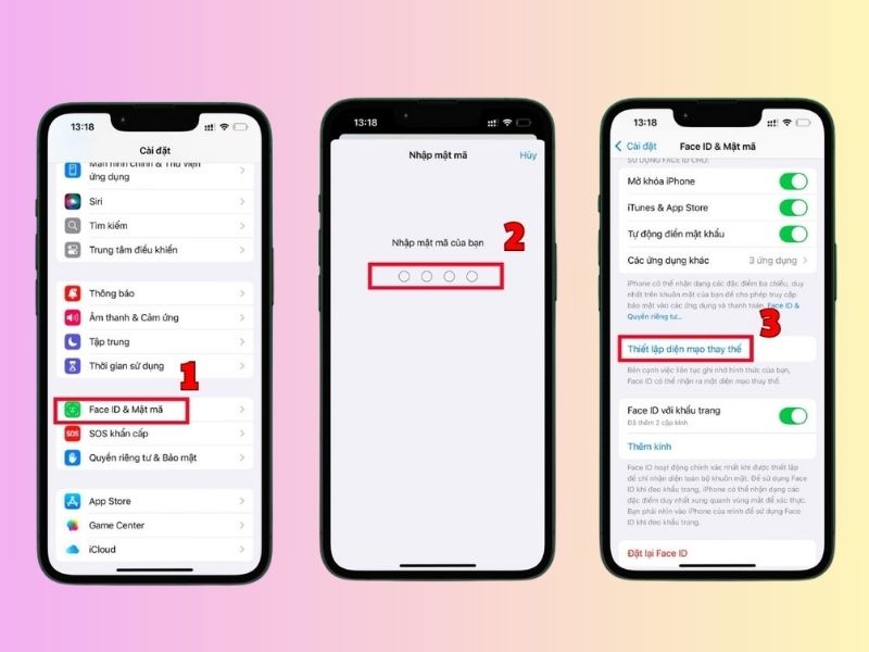 Cách tối ưu Face ID trên iPhone 12 Pro Max