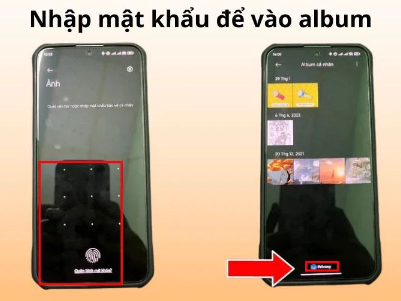 Hướng dẫn mở album cá nhân trên Xiaomi