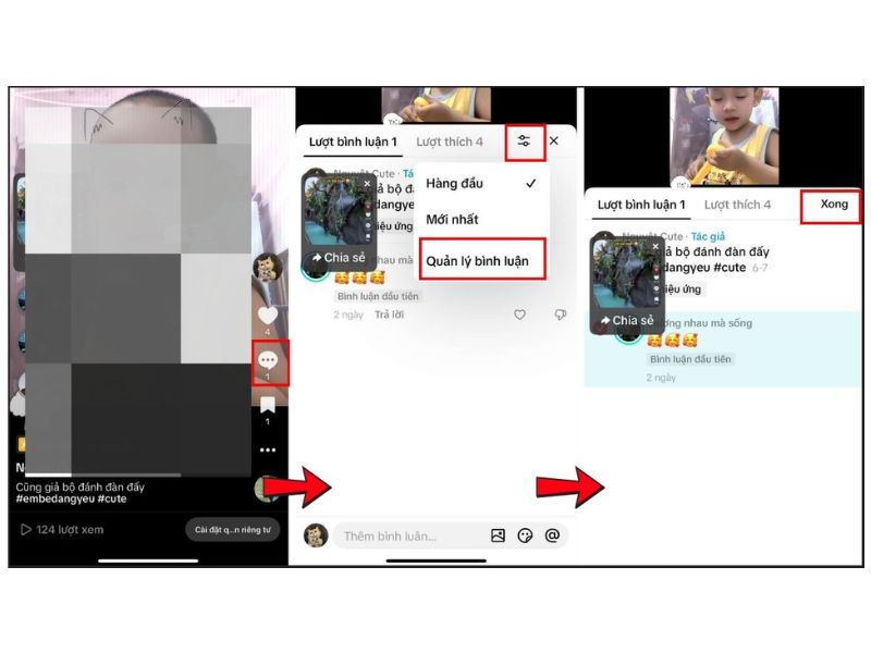Cách xóa nhiều bình luận trên TikTok cùng lúc