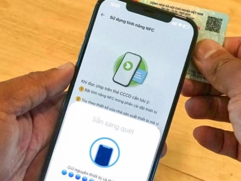 Điện thoại iPhone 12 không quét được NFC