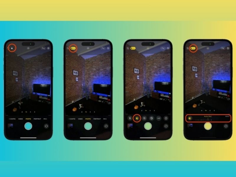 Sửa lỗi iPhone chụp ảnh bị tối