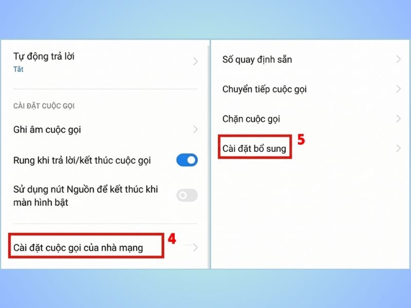 Hướng dẫn cài đặt cuộc gọi chờ trên Android