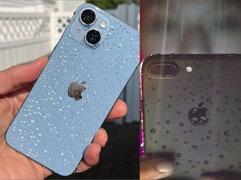 Dấu hiệu cảnh báo camera iPhone bị hơi nước bên trong