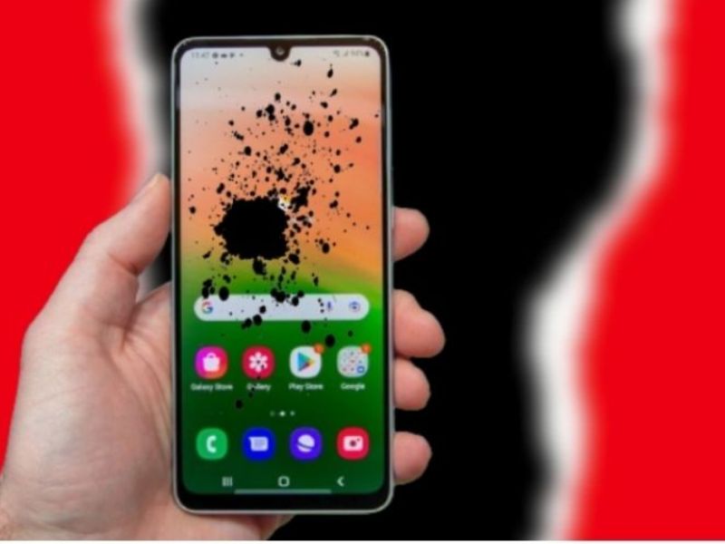 Điện thoại bị chảy mực màn hình