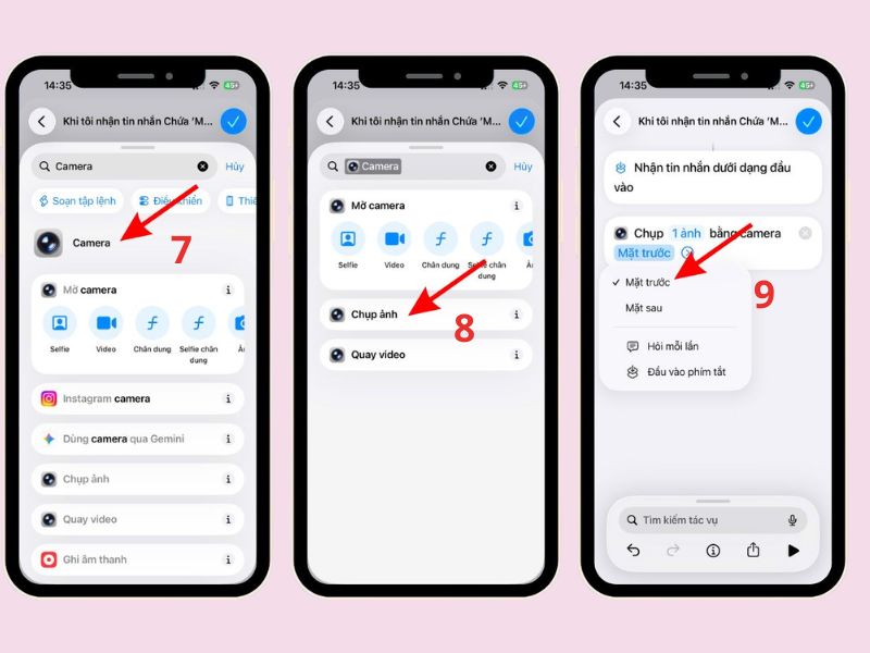 Cách cài đặt định vị iPhone và chụp hình người lấy 
