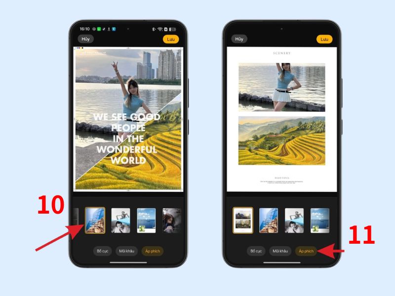 Lưu về ảnh đã chỉnh sửa bằng AI Popout camera