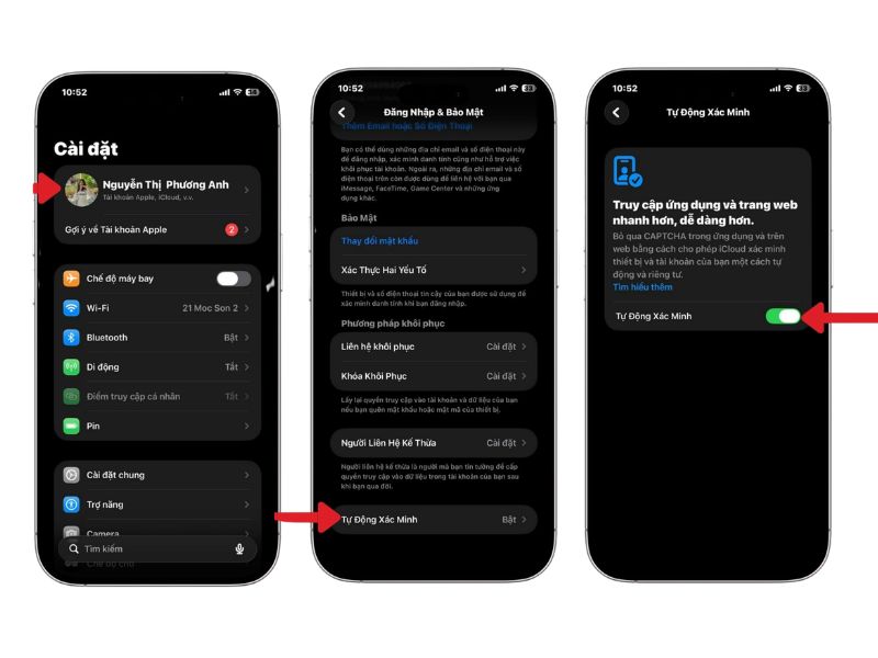 Hướng dẫn tắt hẳn mã Captcha trên iPhone